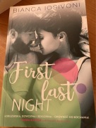 Książka First Last Night - Bianca Iosivoni. 