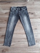 Szare spodnie jeansowe męskie Reserved rozmiar M W31-L32 skinny jeans
