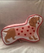 Walentynkowa poduszka dekoracyjna jamnik SMUKEE