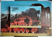 Lokomotywa puzzle Schmidt 1000 elementów vintage 