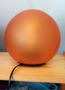 Kultowa szklana lampa IKEA FADO w rzadkim pomarańczowym kolorze, używana. 