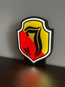 Lampka LED Jagiellonia Białystok – druk 3D | Logo klubu | USB | 22 cm