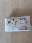 Mydło w kostce Mleczko Bawełniane i Prowitamina B5 - LUKSJA Creamy - 100g