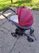 Wózek dziecięcy 2w1 (gondola + spacerówka) Baby Design Husky