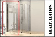 Huppe Xtensa Pure ścianka boczna 90 cm Anti-Plaque XT0307 sama szyba