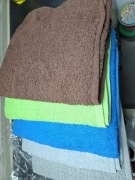 Komplet ręczników kąpielowych 70 x 140 100% bawełna 5 SZTUK