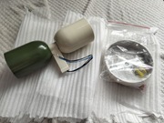 Dwukolorowy kinkiet ścienny. Nowy