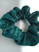 Gumka scrunchie   błyszcząca 