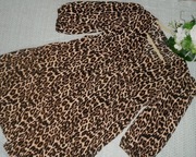 PRIMARK Sukienka panterka falbana 36 S #36