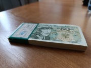Banknot 50 zł 1988 Karol Świerczewski z paczki