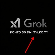 GROK 4 | Supergrok AI – Konto na 1 miesiąc | Bez współdzielenia 30 dni!