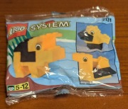 Lego 2131 Saszetka z Hipopotamem Nowa