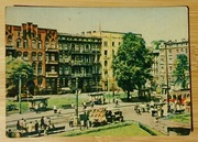 BYTOM plac gen. Sikorskiego pocztówka  T. Hermańczyk BW RUCH 1961