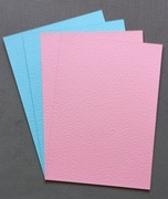 Kartki dekoracyjny wytłoczone A4 4szt