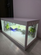 Terrarium białe 120 x 60 x 60 cm