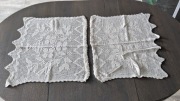 Szydełkowe serwetki obrusy rękodzieło 56x48