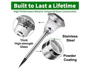 Lampy solarne ogrodowe Beau Jardin – zestaw 4 sztuki, LED, Green Energy