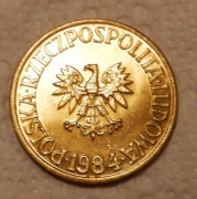 5 zł 1984 -jak na skanie - menniczy