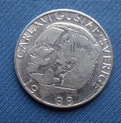 Moneta Szwecja 1 korona 1988