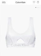 BRALETTE stanik biustonosz Calvin Klein rozm S