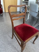 Krzesło drewniane tapicerowane 