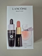 Zestaw Lancome serum, perfumy,  szminka