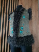 Serdaczek haftowany szary M