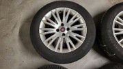 Oryginalne felgi Fiat 7Jx16H2 ET31 z letnimi oponami 205/55/16 91V