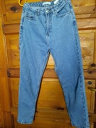 Spodnie jeans niebieskie damsko dziewczece36cropp