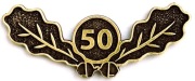 Listki pod krzyż harcerski "50"
