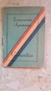 Gwardia Legitymacja Zrzeszenia Sportowego Gwardia z 1950 r.