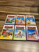 Asterix i Obelix bajka, zestaw 6 płyt, wersja animowana Vintage 