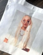 Torebka torba tote bag materiał non woven wymiary 36x40 cm hania genzie