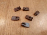 UNITRA  tuner 211 wzmacniacz 311 Trawiata klawisz przycisk kolor brąz 