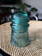 Szklany izolator Hemingray No.9 USA