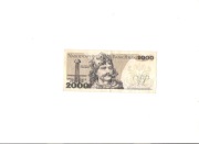 Banknot 2000 zł 1979 - Mieszko I - PRL - Seria BD.