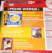 KOMPUTER ŚWIAT 08/2007 - eTeacher SE: Praca, Style Advisor, WinOptimizer 3