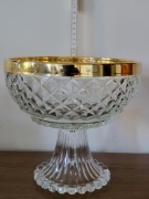 Trofeum szklane z serii Walther Glas Walther de Luxe, vintage