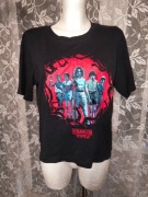Koszulka bawełniany T-shirt na licencji Stranger Things horror bawełna