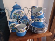 Porcelana kaszubska. Lubiana.Serwis kawowy'