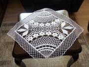 Serwetka,kordonek, koronka irlandzka j.koniakowska