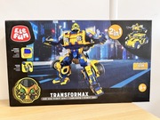 Klocki Elefun Transformax Robot samochód 2w1 wielki zestaw 1238 el prezent