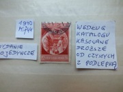 znaczki Mi 744 Niemcy 1940r. Hitler Rzesza kasowany Reich