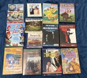 Zestaw 13 płyt DVD/CD: Filmy, Bajki i Audiobook (Tomek, Reksio, Gnomeo)