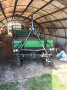 Przyczepa/Platforma badylarska ogrodnicza 