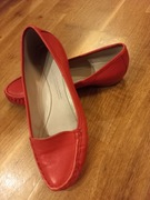 pantofle damskie czerwone, rozm. 37/38, Clarks