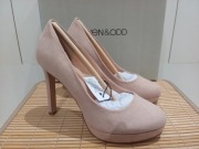 czółenka na platformie marki Even&Odd roz. 37 wkładka 23 cm nowe