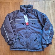 Zimowa kurtka chłopięca dwustronna rozmiar 110