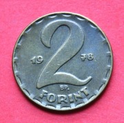2  Forinty  1978  r  -   BP  Węgry   Herb