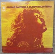 Santana Carlos & Buddy Miles !Live ! – 1972 – CBS - Holland  EX
